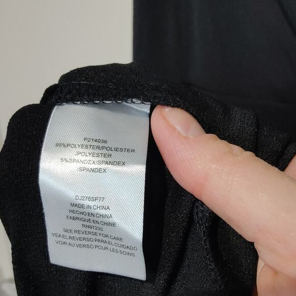 NWT Almost Famous Sz M Y2K Black Asymetrical Babydoll Dress Witchy Whimsy Goth - Picture 7 of 9